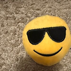 Yellow Smiley Face Stress Ball (plush)